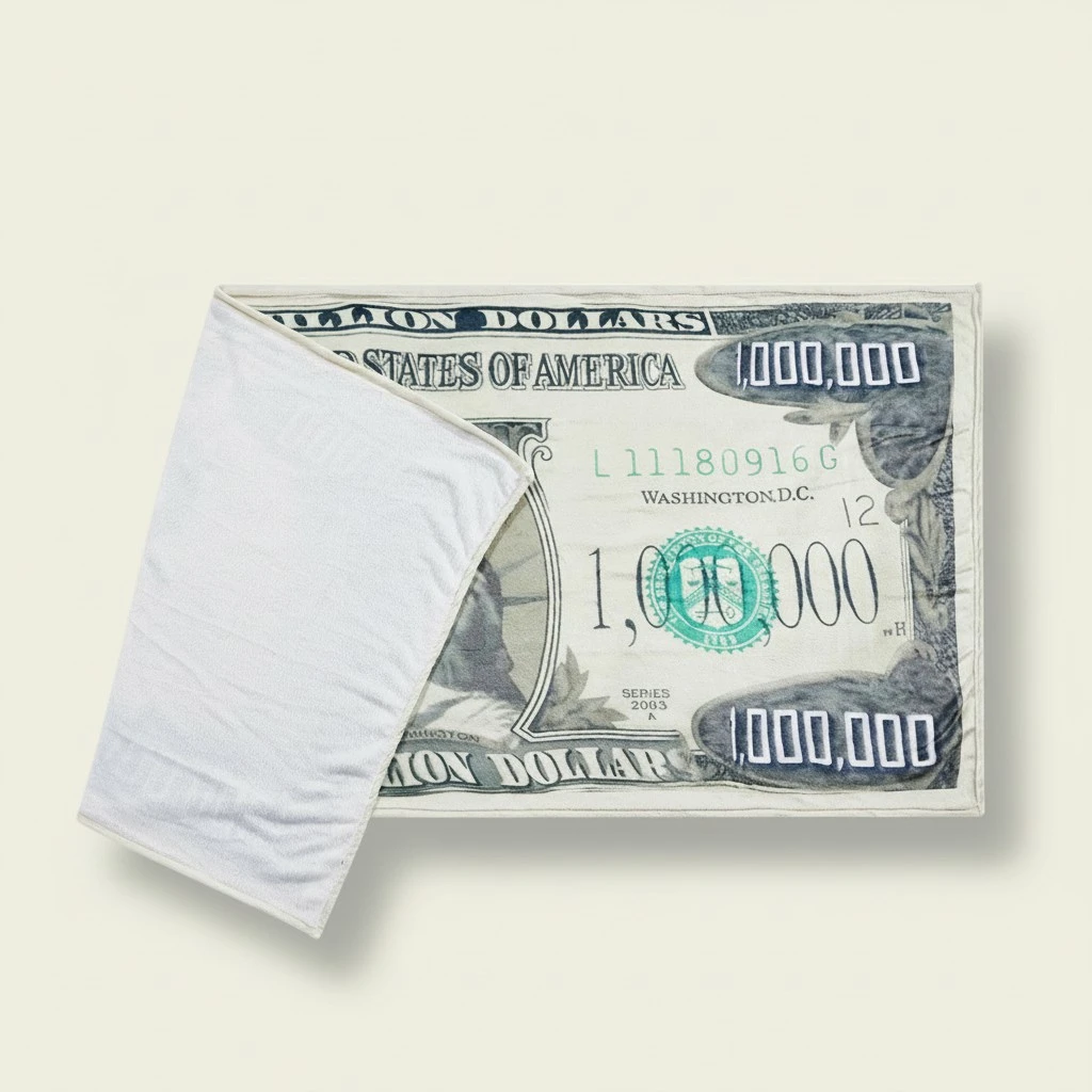Million Dollars Blanket Soft Fleece Flannel Throw Blanket Gifts