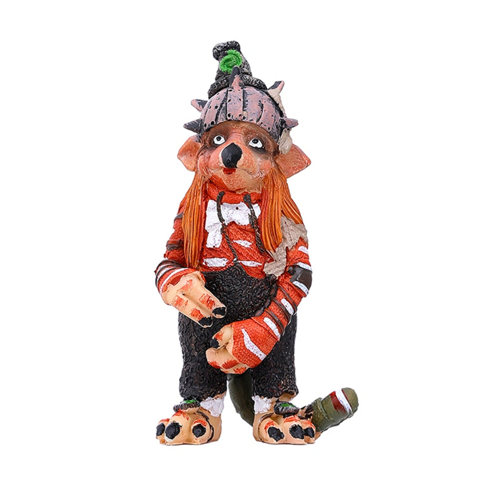 Cartoon Gopher Spirit Model Decorations, Halloween 3D Home Figurine