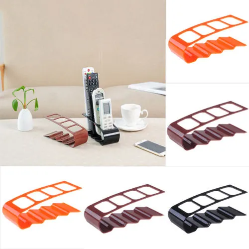 4 Compartment Remote Control Storage Rack Practical Controller Holder