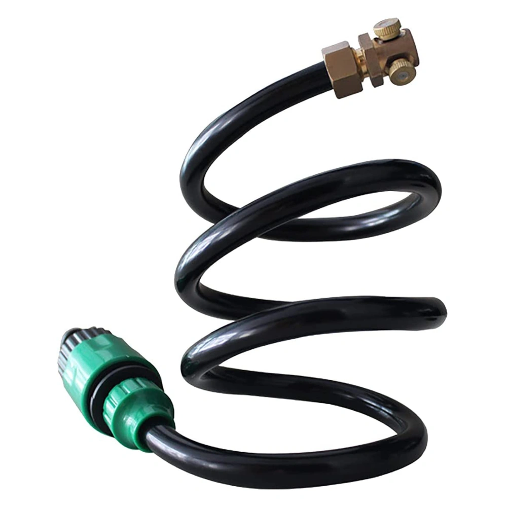 Flexible Mist Stand, Spray Tube Brass Nozzle, Mist Irrigation Hose