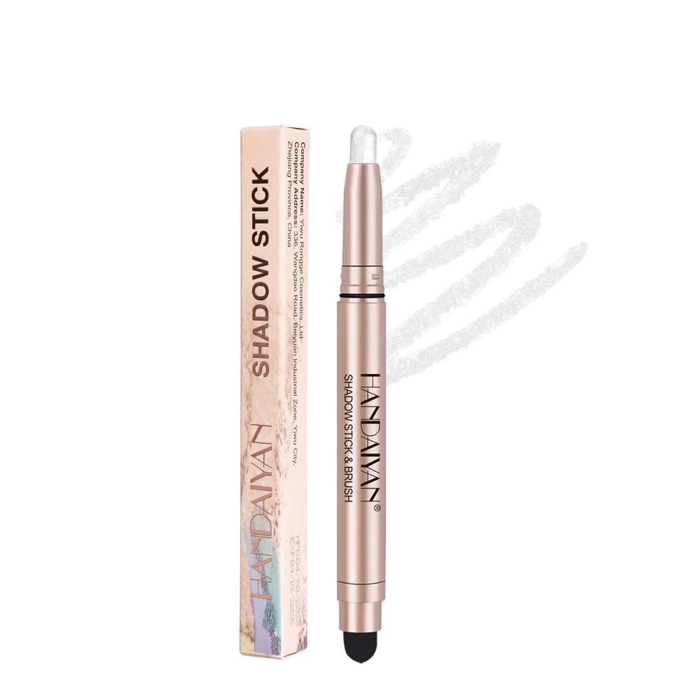 Double-ended Eyeshadow Stick Waterproof Eyeshadow Pen Highlight Eyeshadow Stick for Eye Makeup