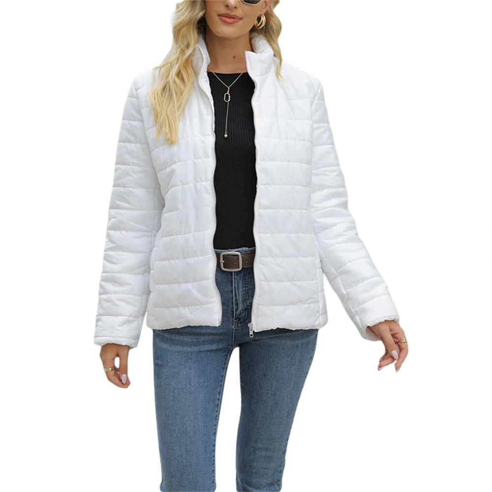 Women’s Packable Down Jacket, Winter Long Sleeve Quilted Puffer Jacket