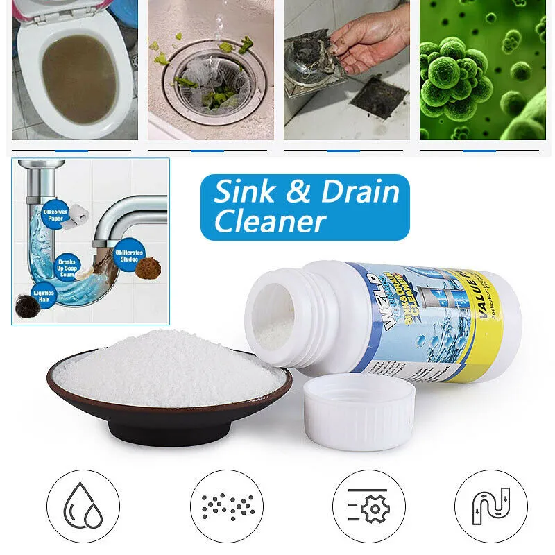 Quick Foaming Toilet Cleaner Pipe Dredging Agent Sewer Toilet Cleaner