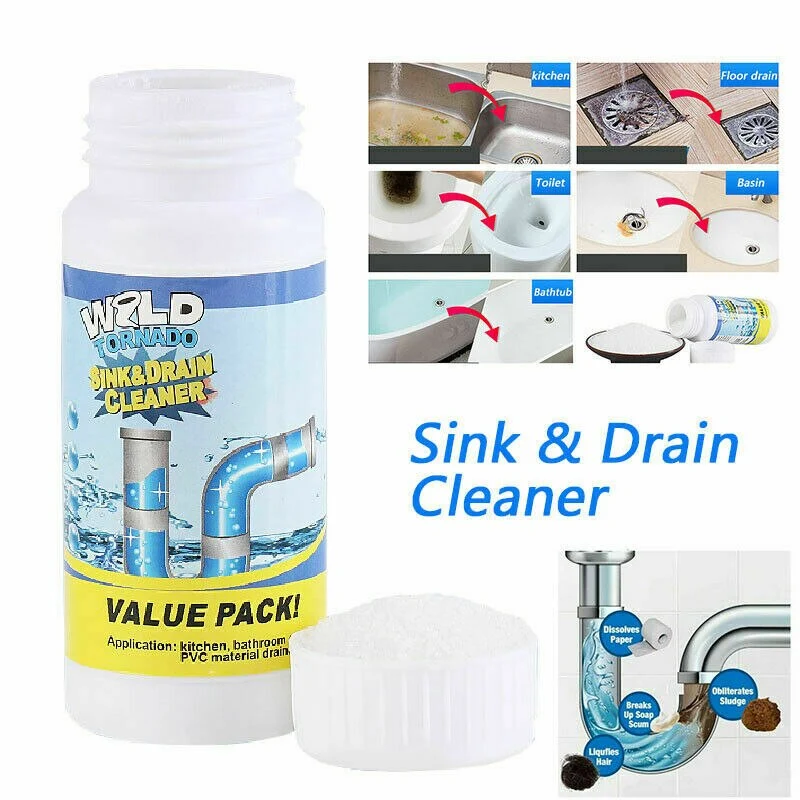 Quick Foaming Toilet Cleaner Pipe Dredging Agent Sewer Toilet Cleaner