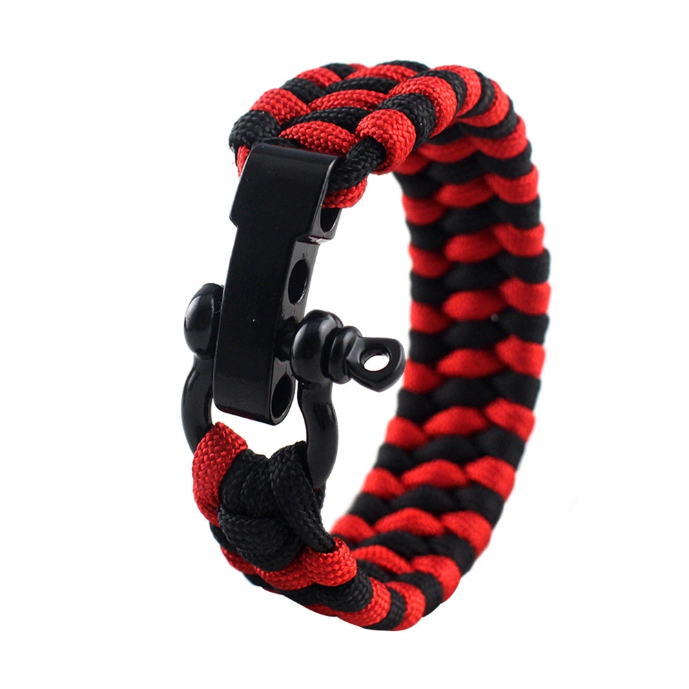 Unisex Survival Bracelet, Paracord Survival Bracelet Hand Chain Survival Tools