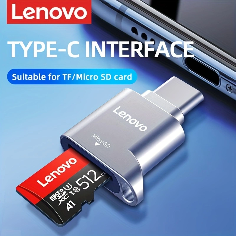 Lenovo Type-c Card Reader Tf Card Otg Card Reader Memory Card Converter For Mobile Phone Computer Typec Equipment Universal