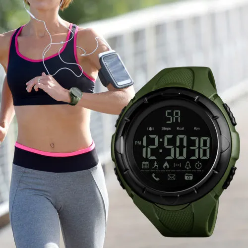 Fitness Activity Tracker Watch, Waterproof Back Light Pedometer