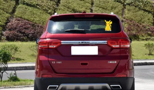DIY Sticker Waterproof Cartoon Pocket Elf Pikachu Cute Car Sticker