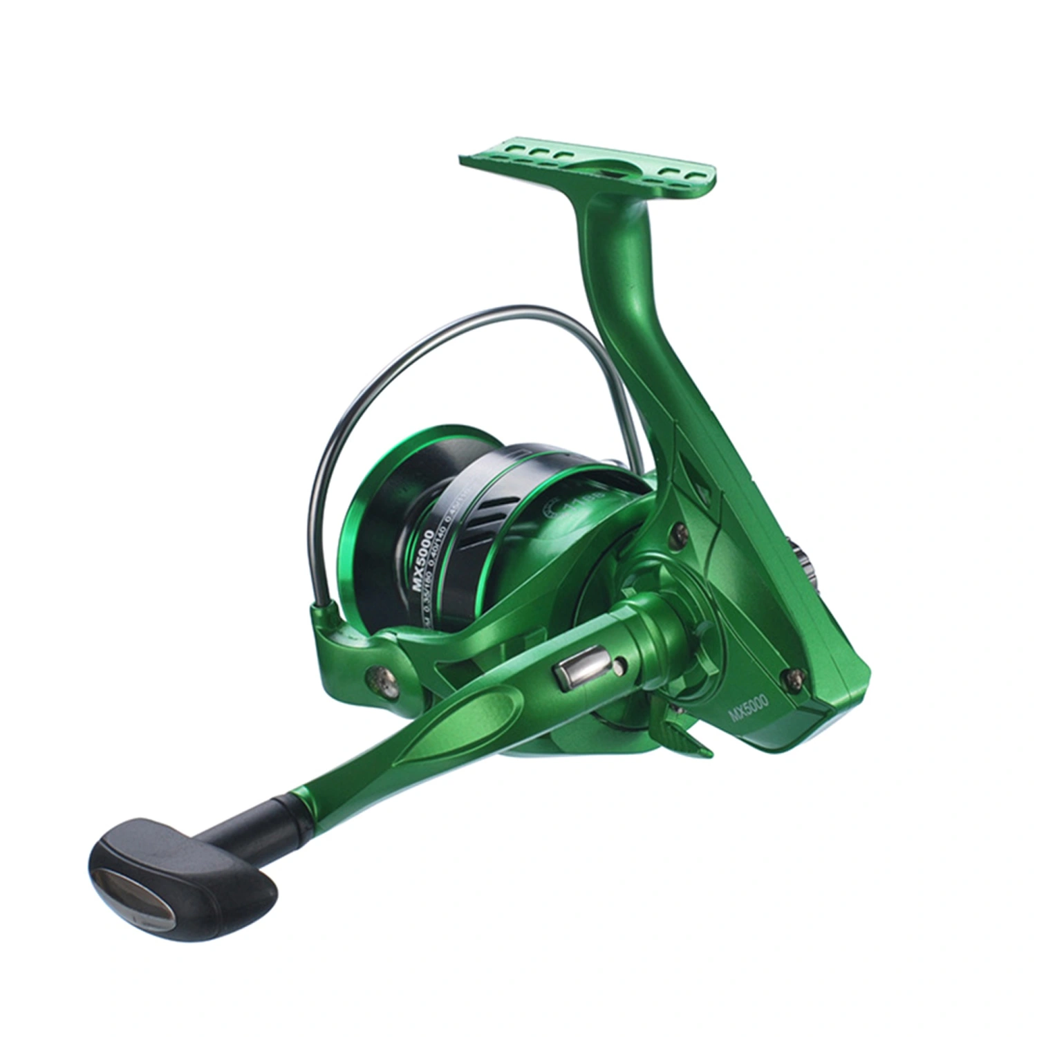 Green Spinning Fishing Reel, 5.2:1/ 4.7:1 High Speed Fishing Reel