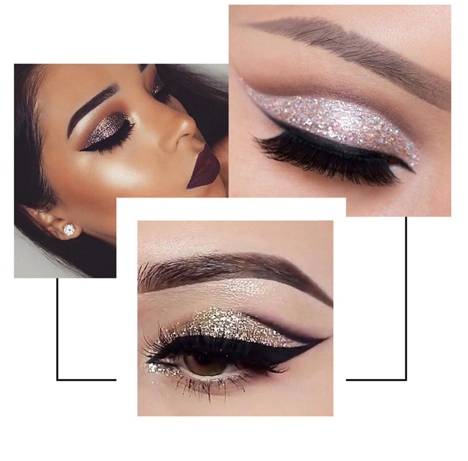 Diamond Pearlescent Eyeshadow, Highlight Liquid Eyeshadow Stick