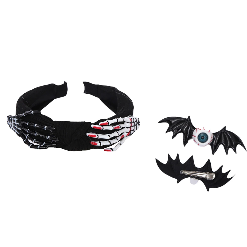 Halloween Skeleton Hand Headband Funny Masquerade Hair Accessories