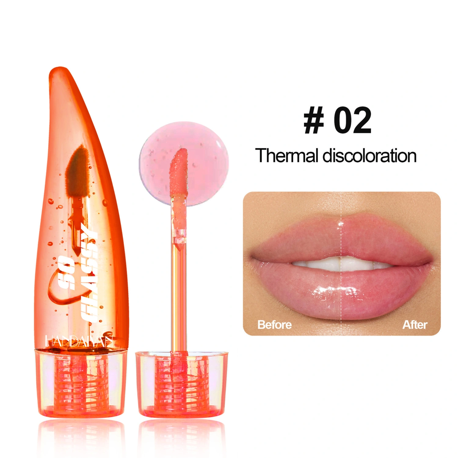 Lip Plumper Gloss with Mirror Finish Moisturizing & Reduce Fine Lines Lip Oil for Girls Women