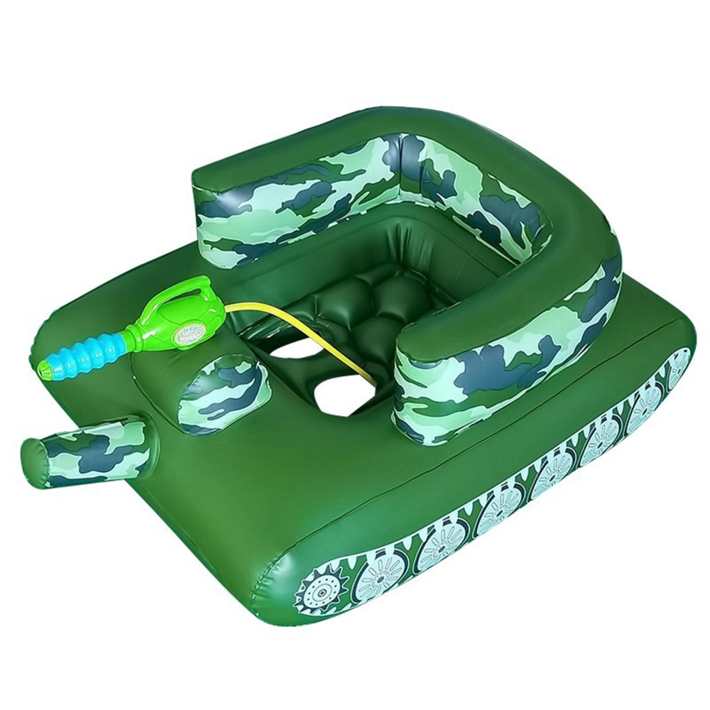 Tank Pool Floats Kids Inflatable Tank Pool Float with Water Cannon