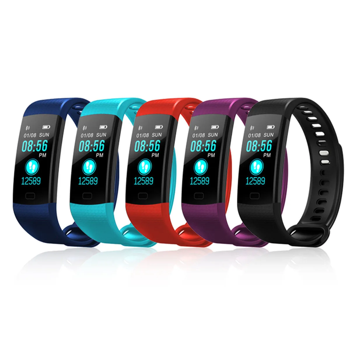 Fashion Smart Watch, Blood Pressure/Oxygen Heart Rate Fitness Tracker