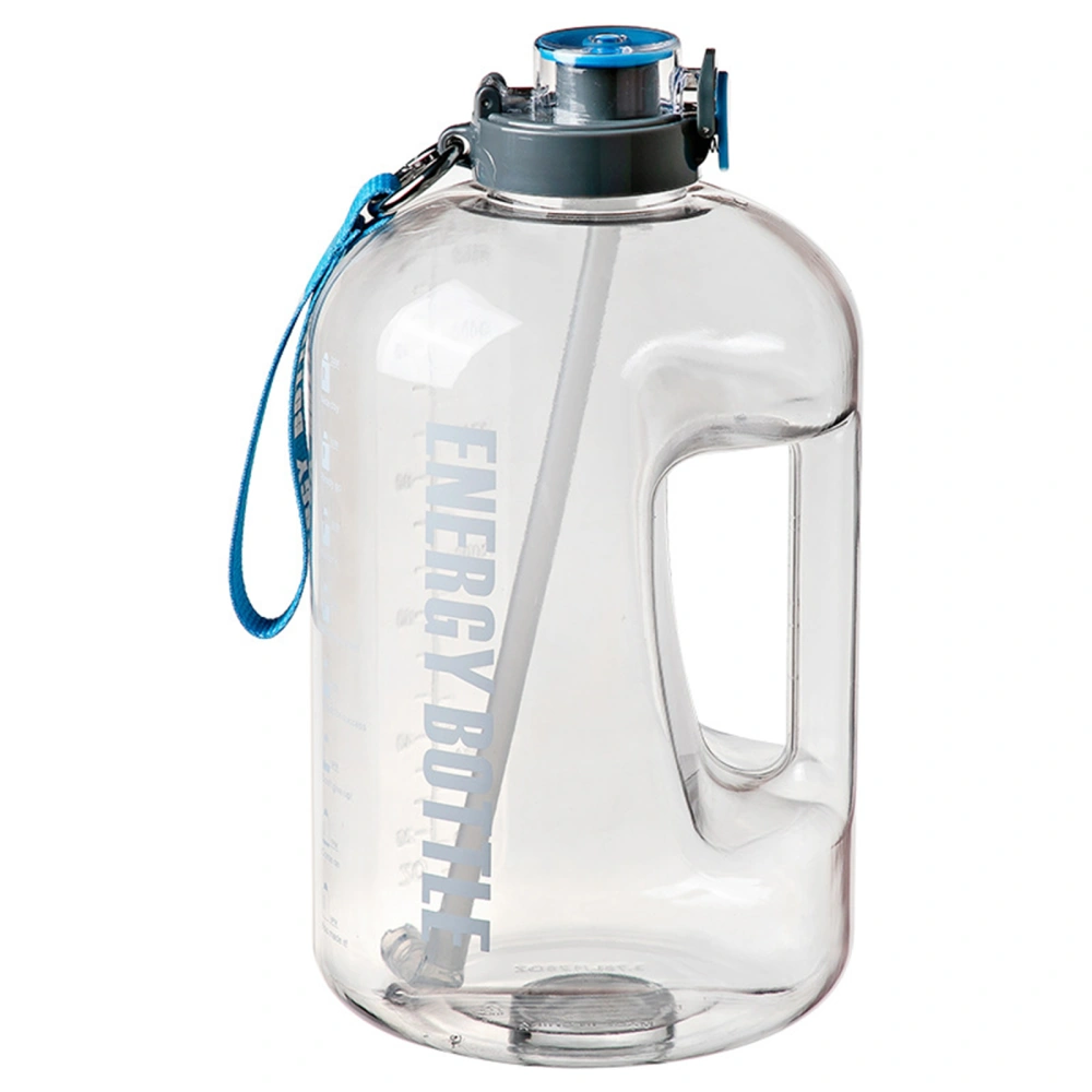 Water Bottle with Straw Sports Water Bottle Wide Mouth Water Bottle