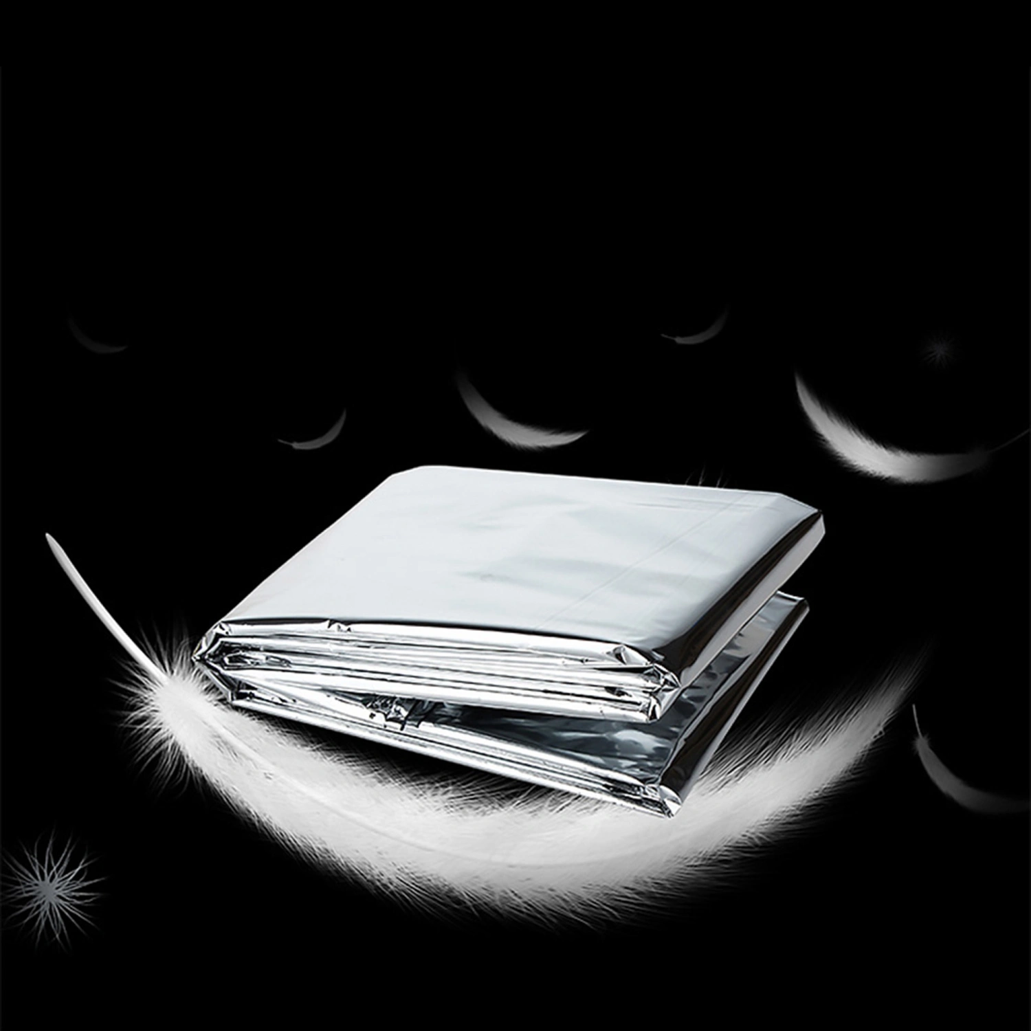 Emergency Thermal Blankets, Outdoor Reusable Space Blanket Survival