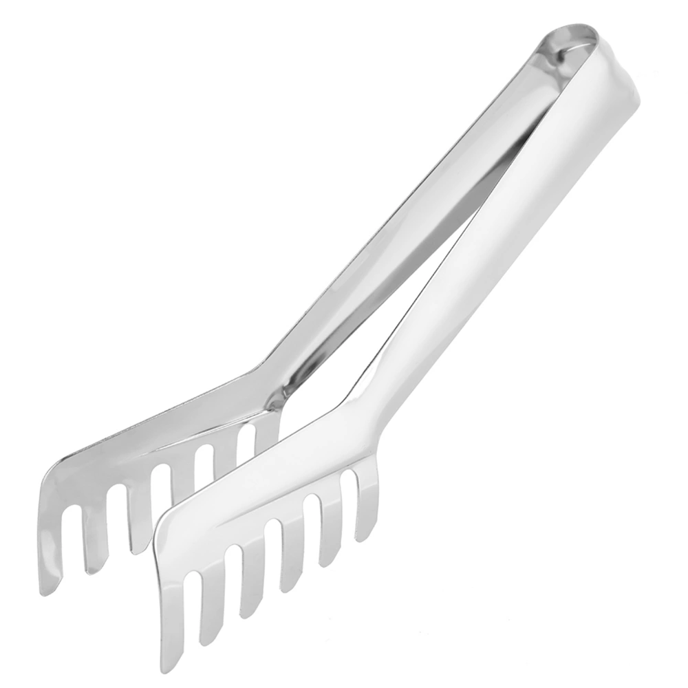 Comb Shaped Stainless Steel Spaghetti Tongs Noodles Pasta Clip Kitchen Cooking Tool