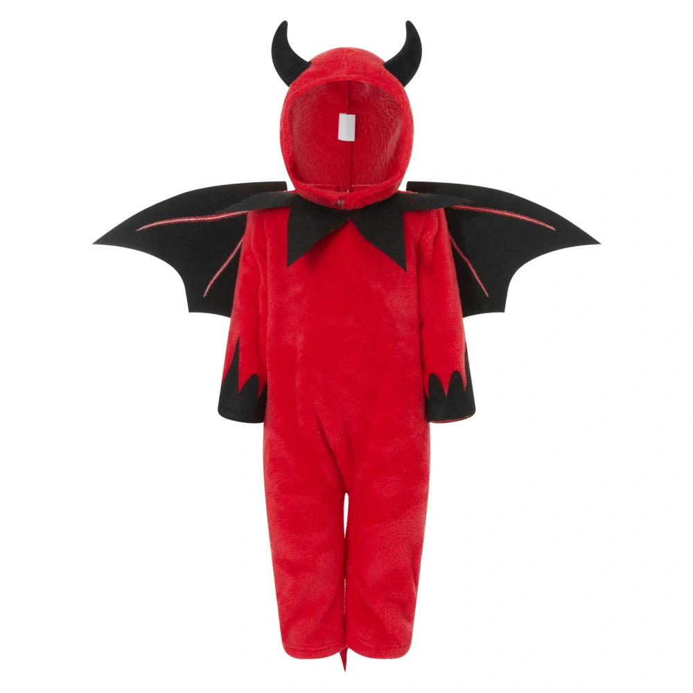 Halloween Bat Costumes, Long Sleeved Hooded Fuzzy Deer Jumpsuit