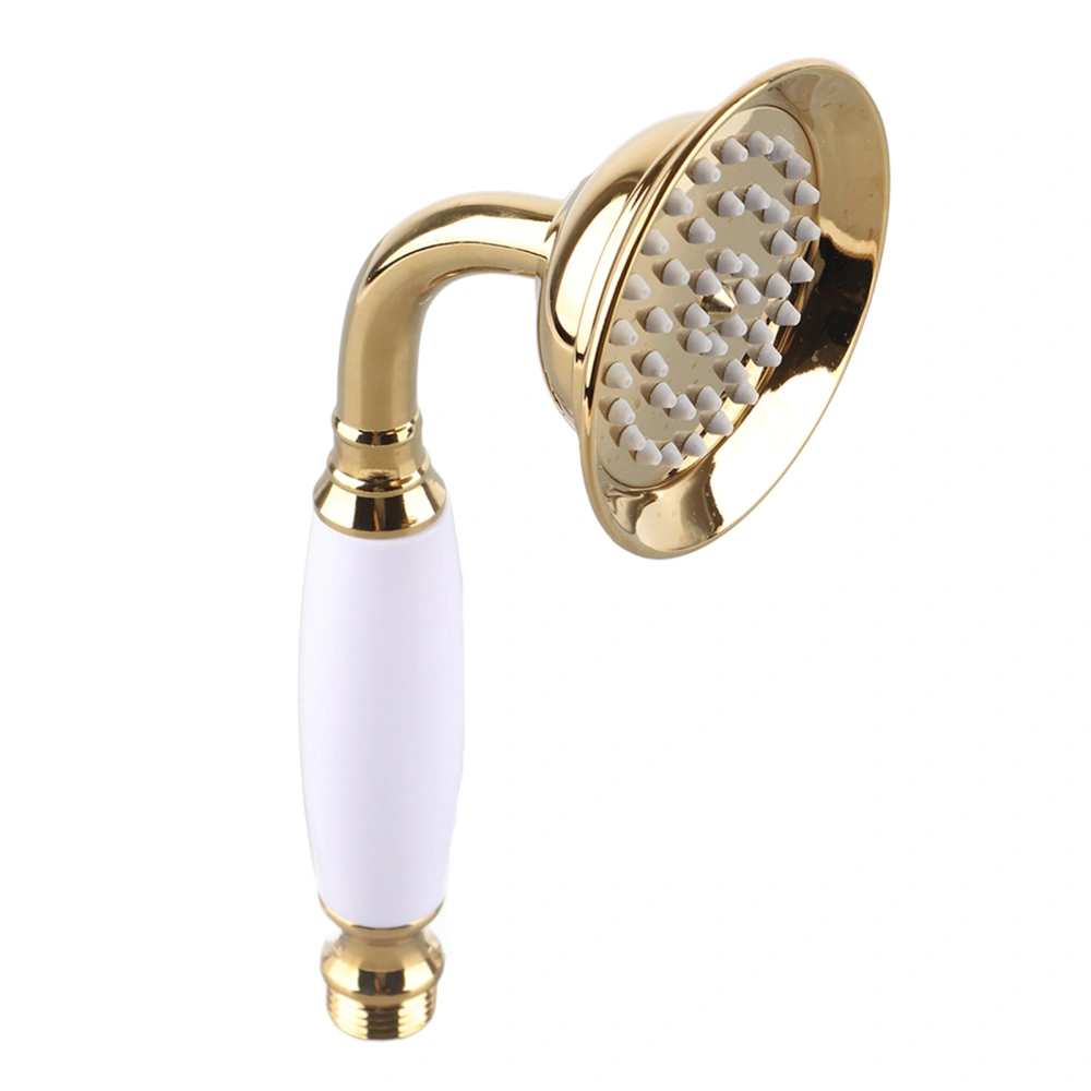 G1/2" Gold Handheld Shower Head Bathroom Sprayer Handshower Home Accessories