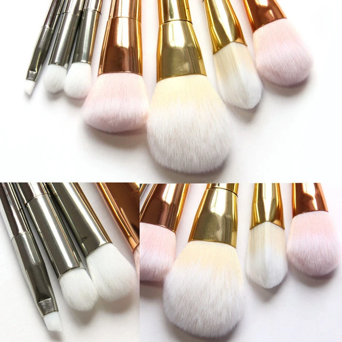 7PCS Makeup Brushes Kit, Eye Shadow Cosmetic Basic Brush Set