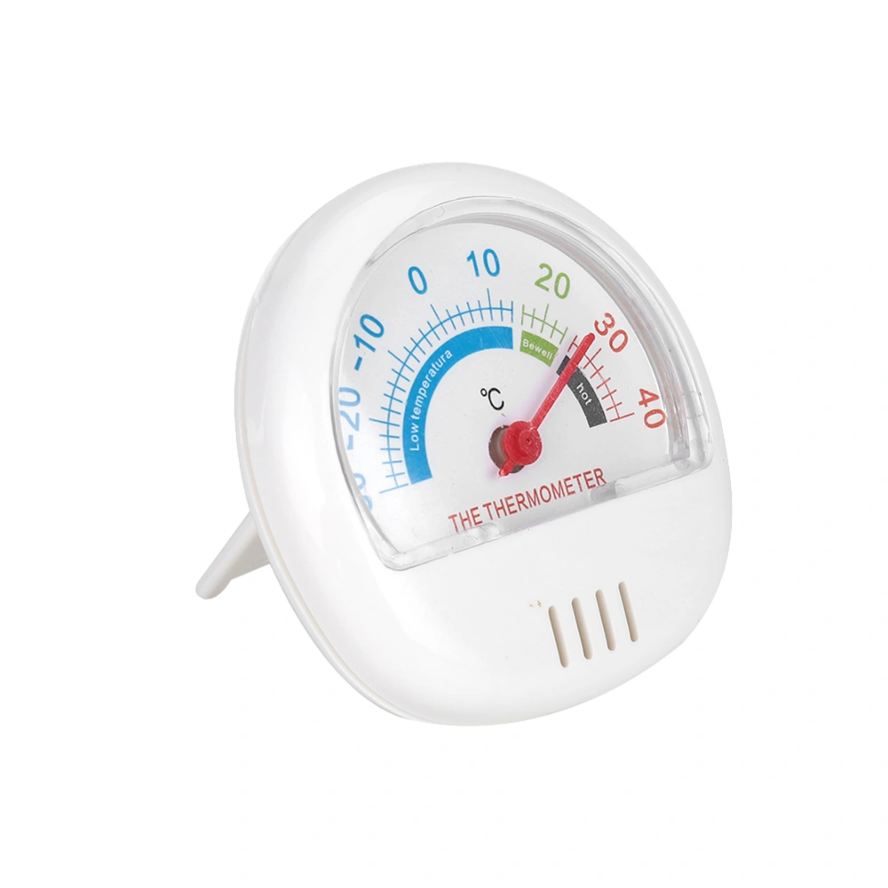 Refrigerator Freezer Thermometer Large Dial Thermometer(Mechanical White)