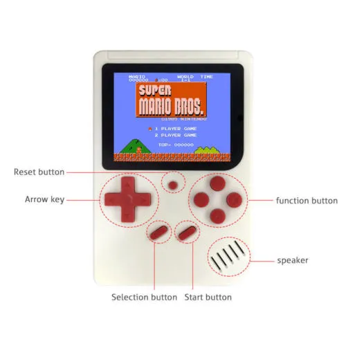 Handheld Game Console 168 Games Game Player Classic Game Machine