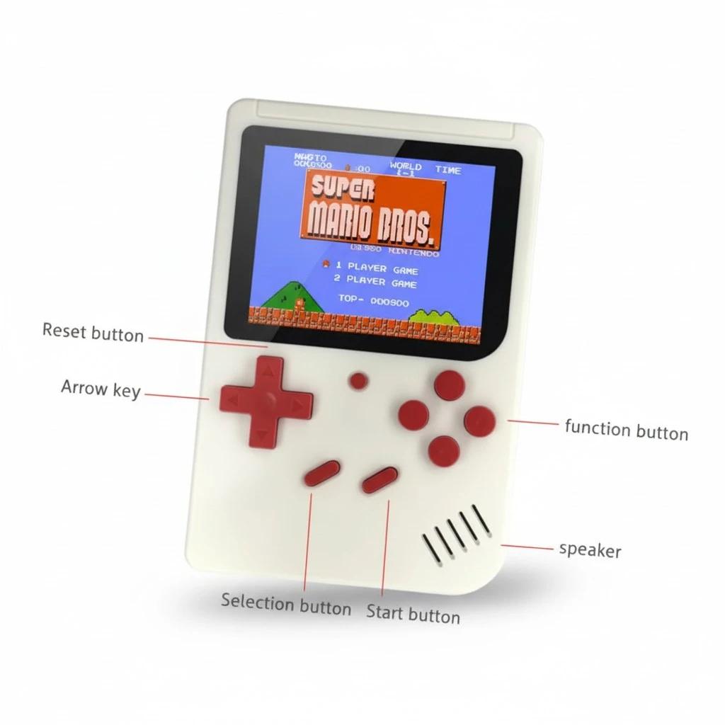 Handheld Game Console 168 Games Game Player Classic Game Machine