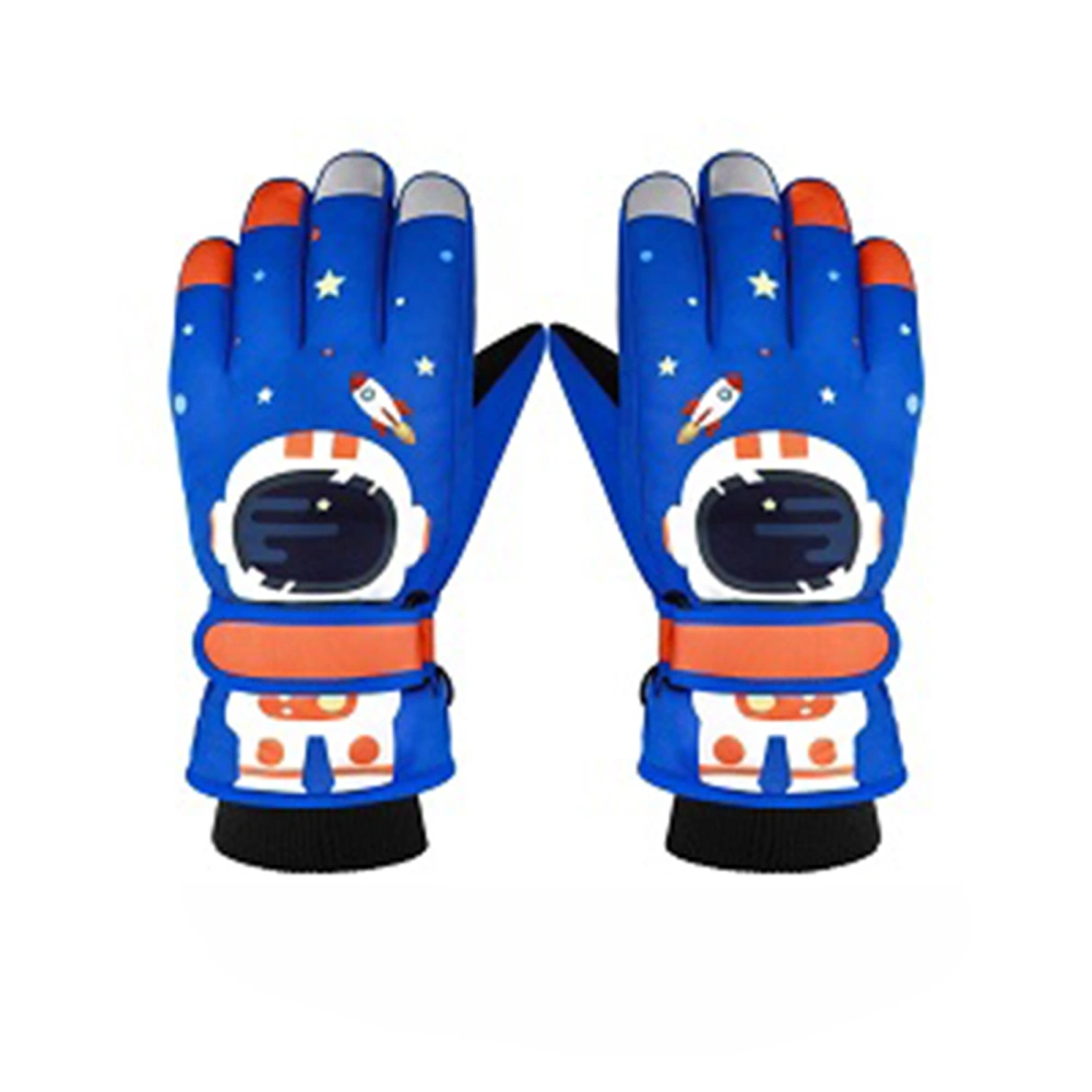 Kids Outdoor Gloves Touch Screen Waterproof Windproof Ski Gloves