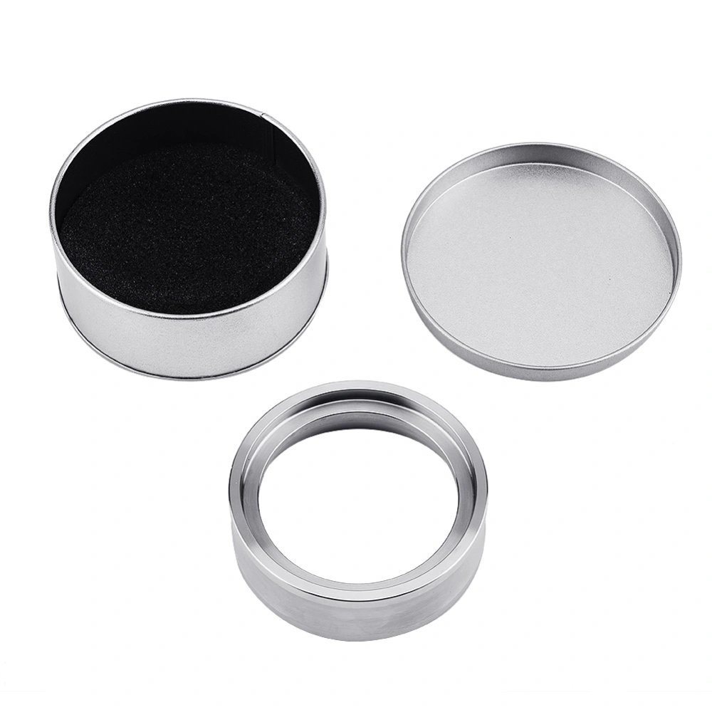 Espresso Dosing Funnel Stainless Steel Coffee Dosing Ring Replacement Funnel for Portafilter(L)