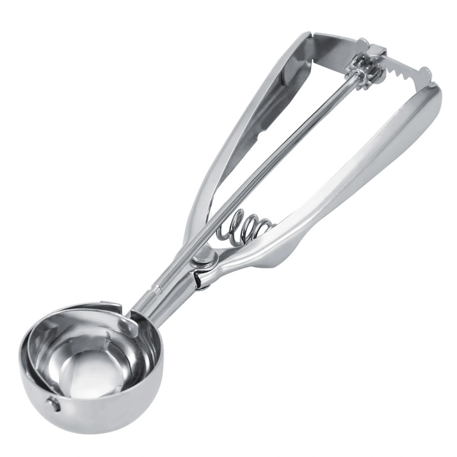 Stainless Steel Ice Cream Scoop Cookie Scoop Ice Cream Scoop Trigger(4cm Diameter)