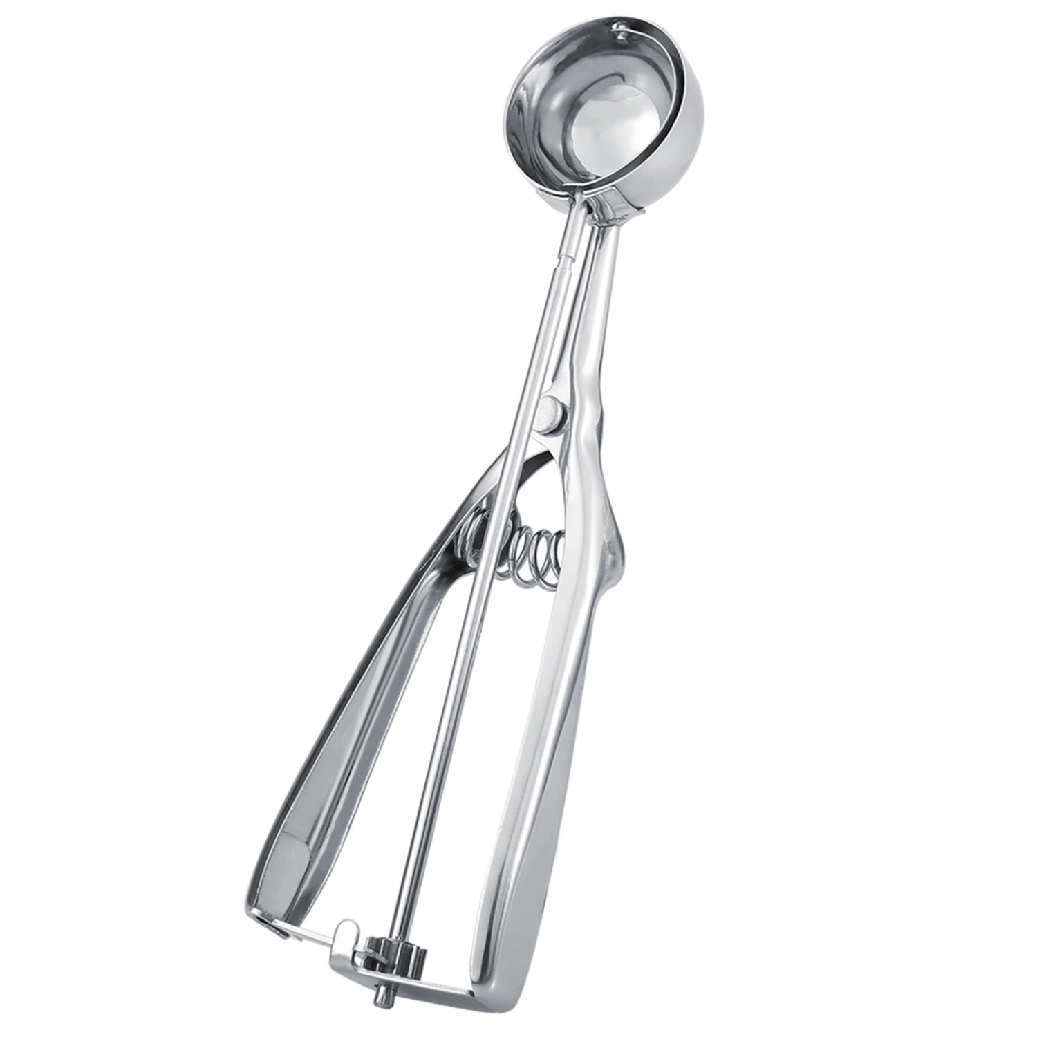 Stainless Steel Ice Cream Scoop Cookie Scoop Ice Cream Scoop Trigger(4cm Diameter)