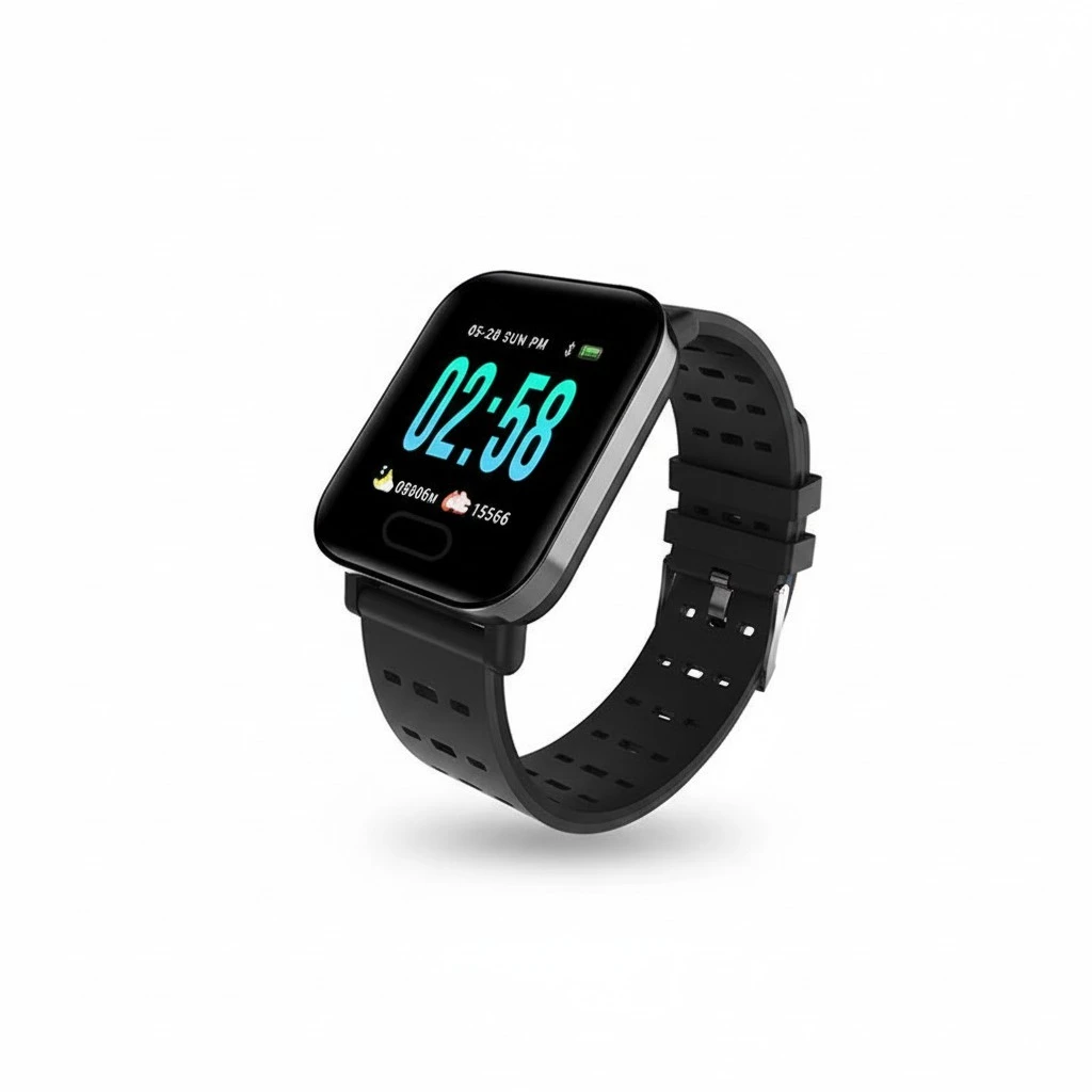 Waterproof Smart Watch, Heart Rate Monitor Bracelet Wristband