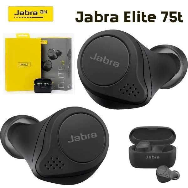 2023 Newest Jabra Elite Active 75t PLUS TWS Earbuds Bluetooth 5.0 Earbuds True Wireless Earbuds Latest upgrade with fast Charging Case for the Best True Wireless Calls and High fidelity Music Experience music player