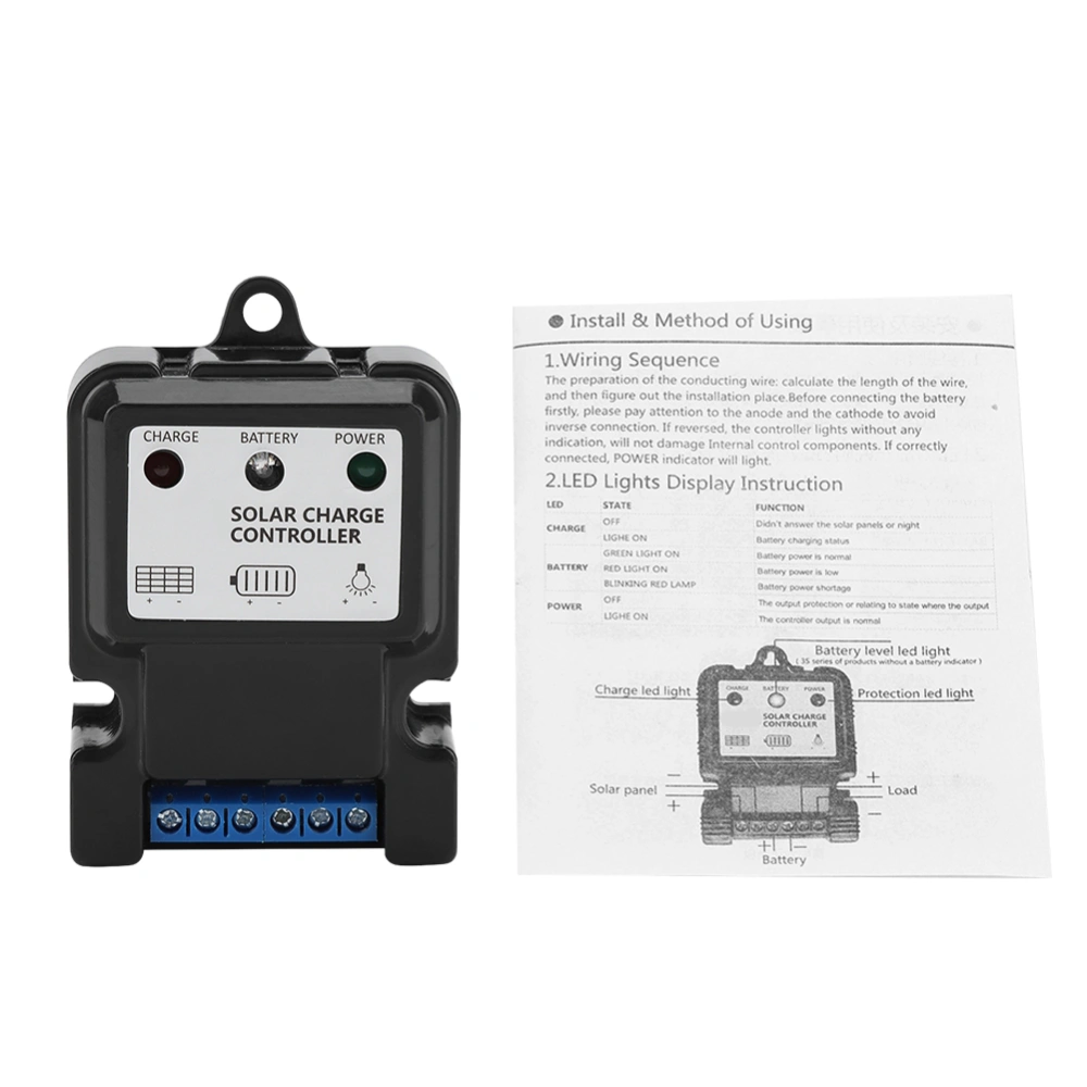 PWM Intelligent Smart Solar Energy Discharge Charge Controller Regulator 5S14.8V10A