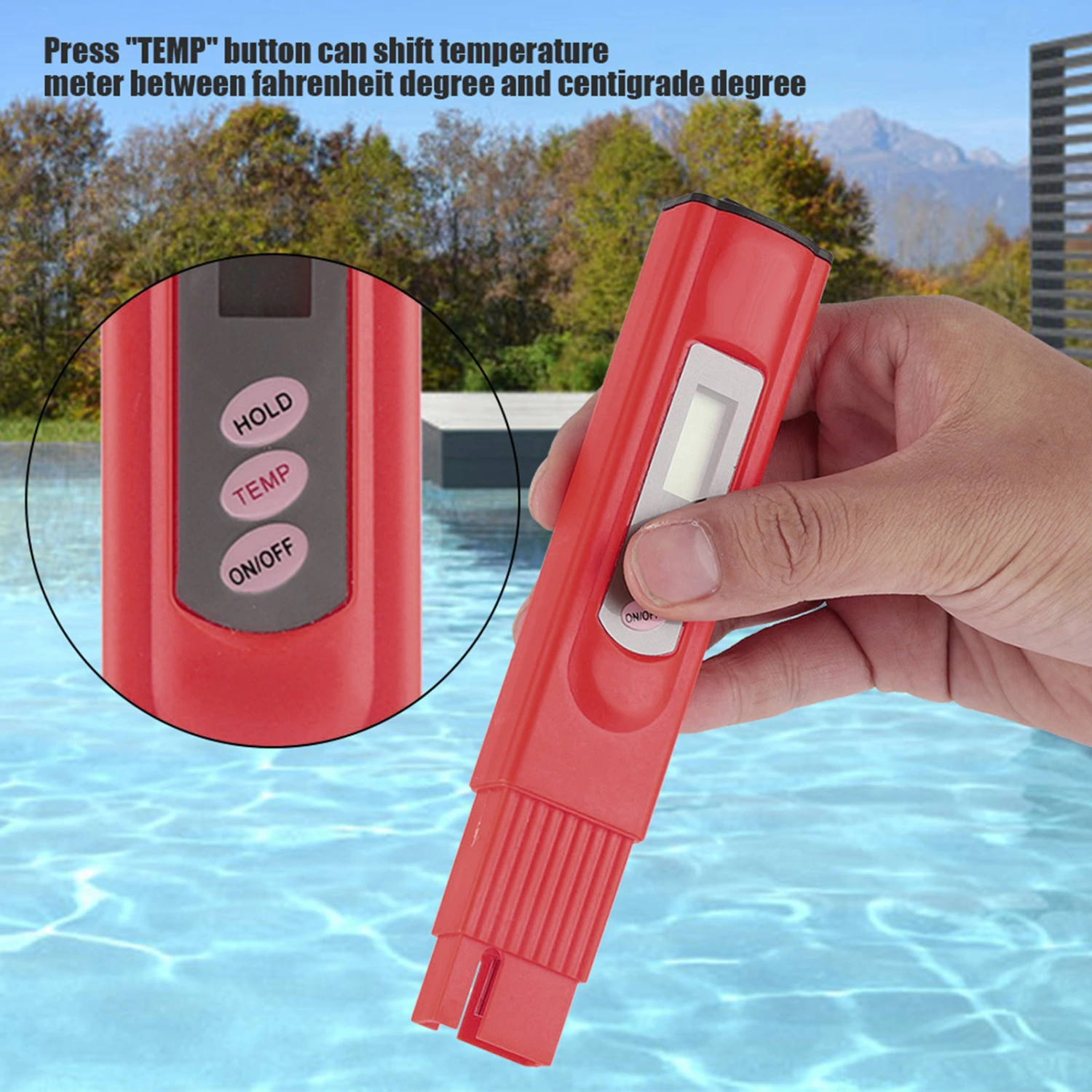 Digital LCD TDS Water Quality Purity Monitor Aquarium Swimming Pool Meter Tester
