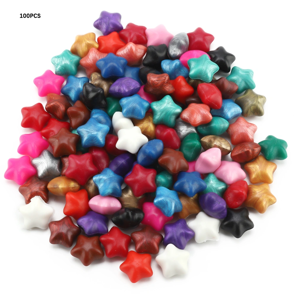 100Pcs Sealing Wax Beads For Retro Seal Stamp Wedding Envelope Invitation Card Mixed Color