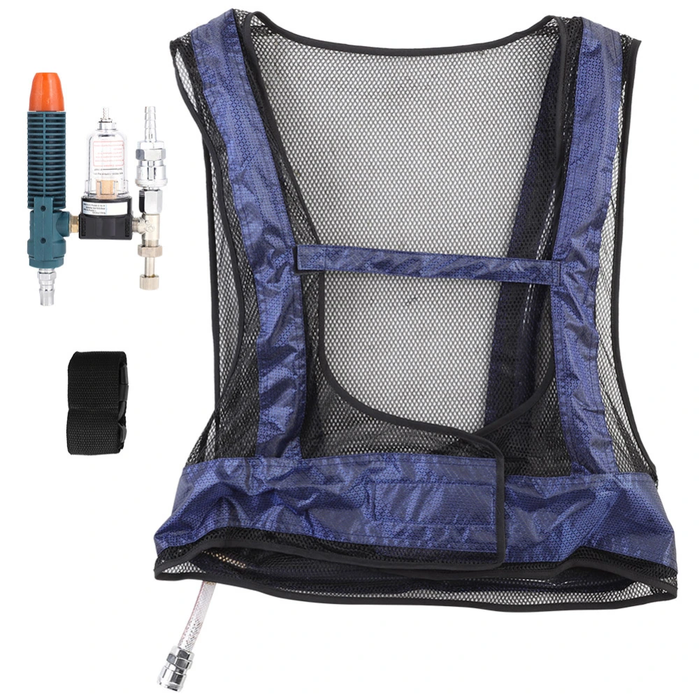 Welding Steel Air Compressed Cooling Vest Vortex Tube Air Conditioner Waistcoat