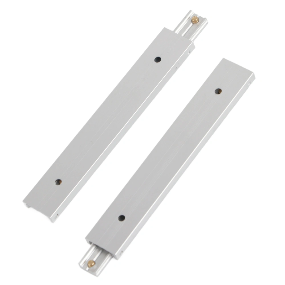 2pcs/ Set Mini Aluminum Alloy Durable Smooth Slideway for Drawer Cabinet(100mm)