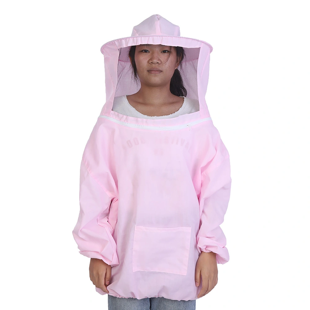 Professional Beekeeping Protective Jacket Suit Bee Keeping Beekeeper Equipment Pink