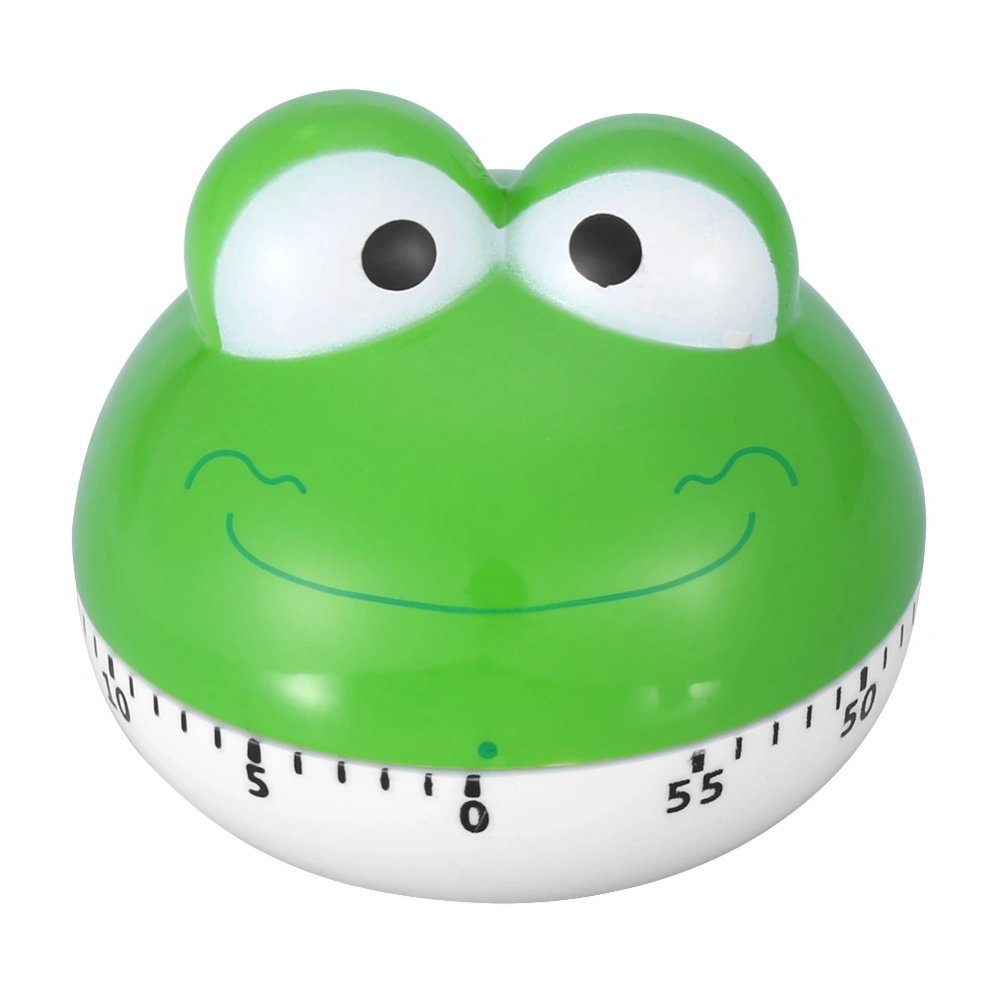 Mechanical Cooking Timer Manual Animal Shape Counters for Kitchen Timing Tool(Green Frog)