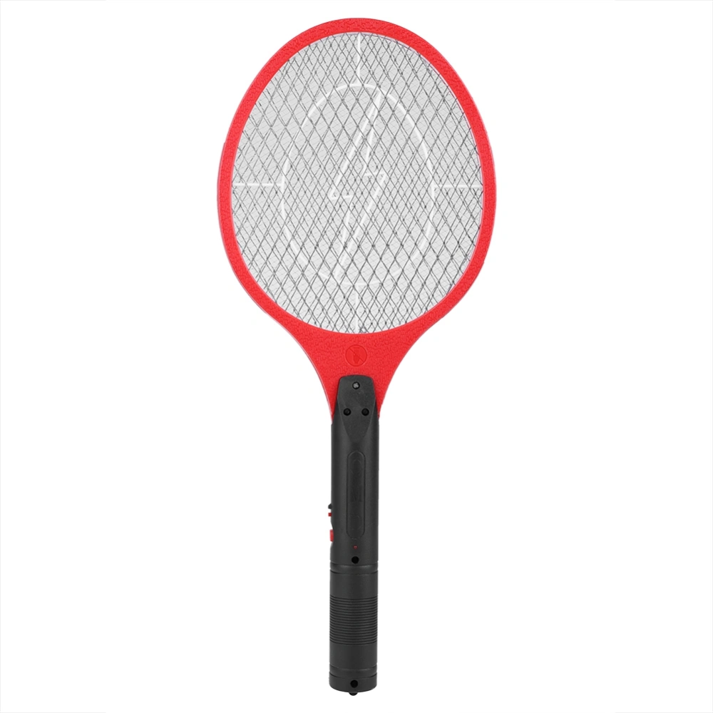 Cordless Rechargeable Electric Fly Mosquito Swatter Bug Zapper Racket Insects Killer Red