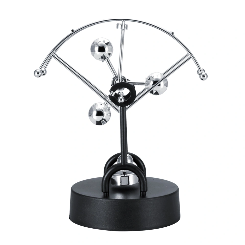 Semi golbe shape Revolving Gadget Perpetual Motion Desk Office Decor Physics Science Art Toy