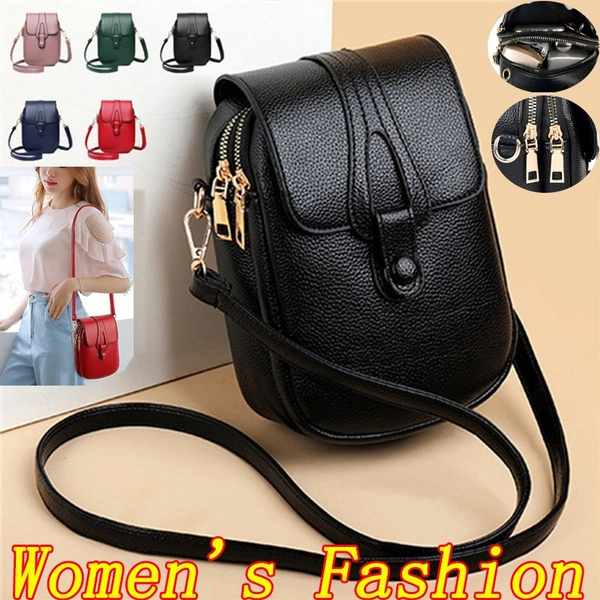 2023 New High Quality High-capacity Women's Fashion Shoulder Bag Genuine Leather Cross Body Shoulder Bags Retro Style Handbags Purses Mobile Phone Bag