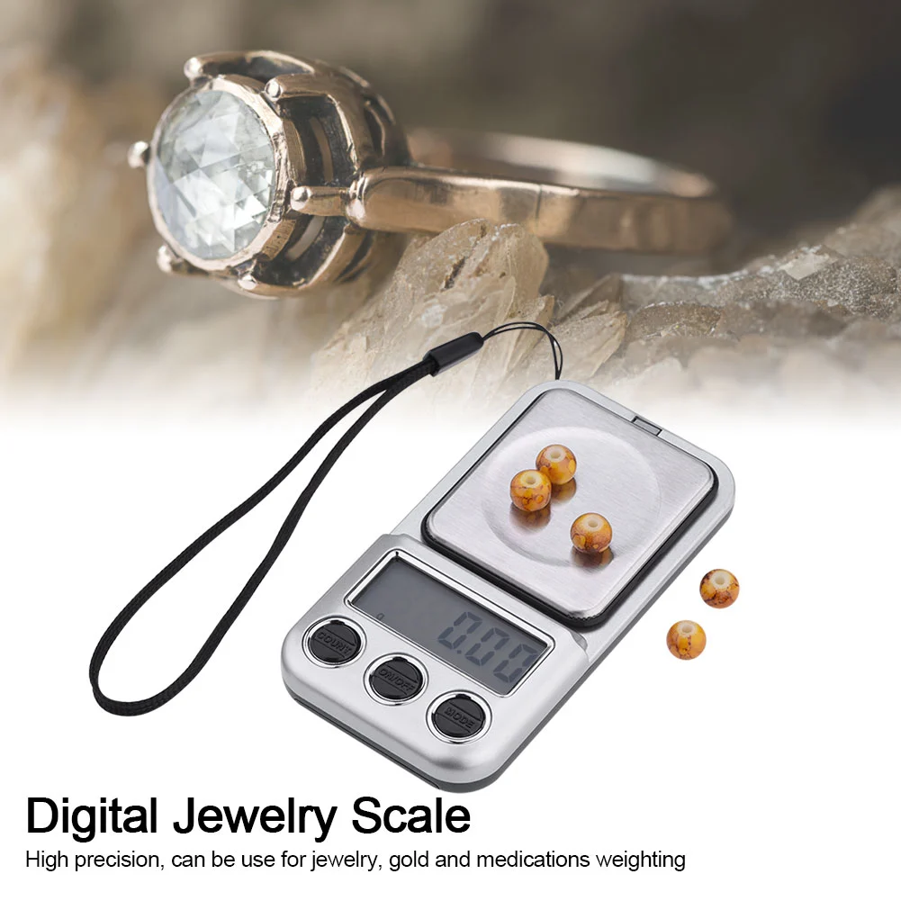 Portable Mini LCD Digital Electronic Pocket Scale 600g High Precision Jewelry Gold Scales