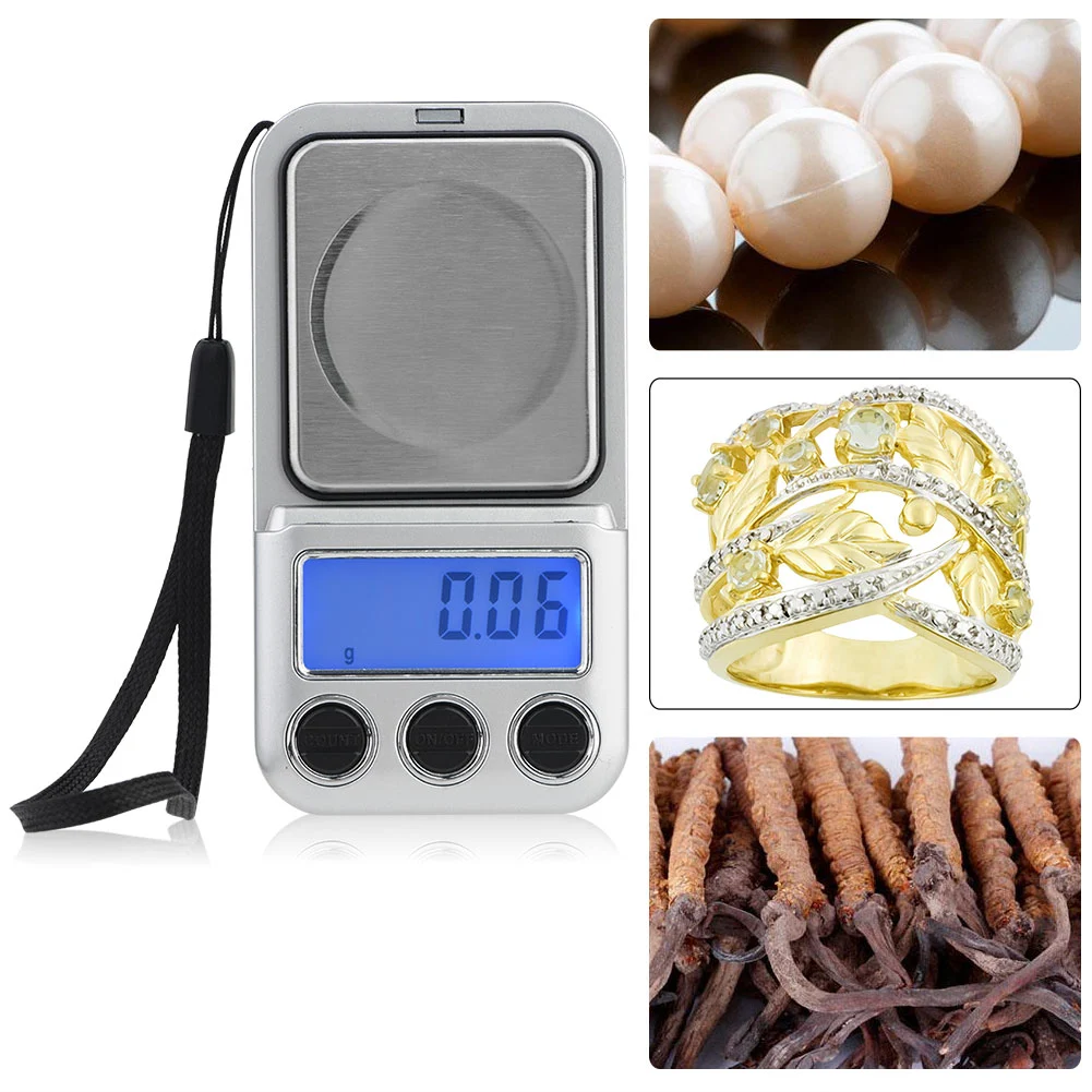 Portable Mini LCD Digital Electronic Pocket Scale 600g High Precision Jewelry Gold Scales