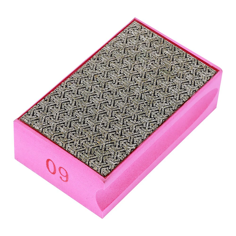 60-400# Grit Diamond Hand Sanding Polishing Pads for Stone Marble Glass Granite #60