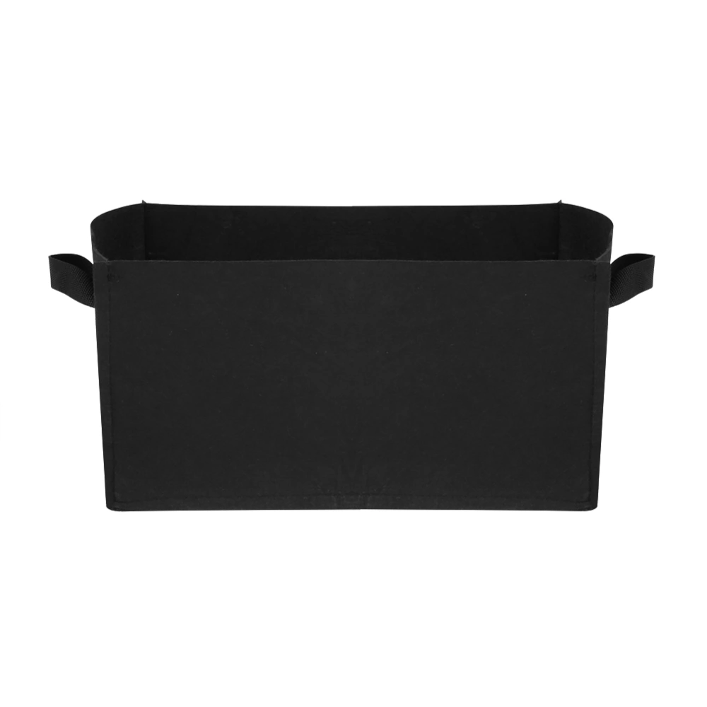 1Pc Vegetable Strawberry Planting Square Bag Garden Plant Flower Nursery Planter(S 40*30*20cm)