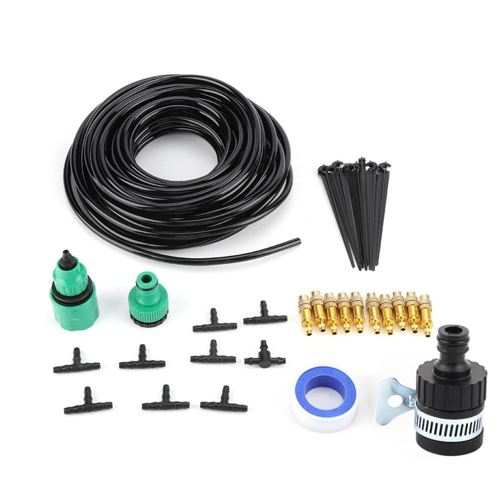 15 Meter Water Irrigation Set Micro Spray Watering Auto System Tools Supplies Garden Flowers