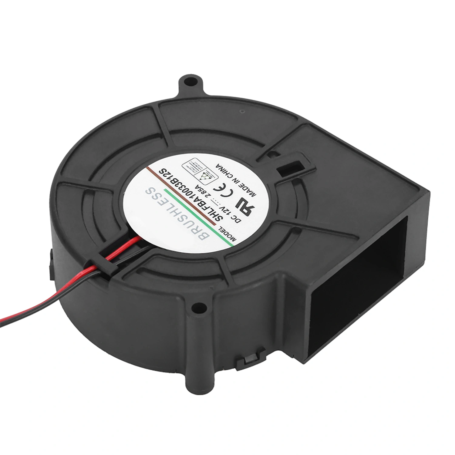 12V 2.85A BBQ Fan Air Blower for Barbecue Picnic Camping Fire Charcoal Starter