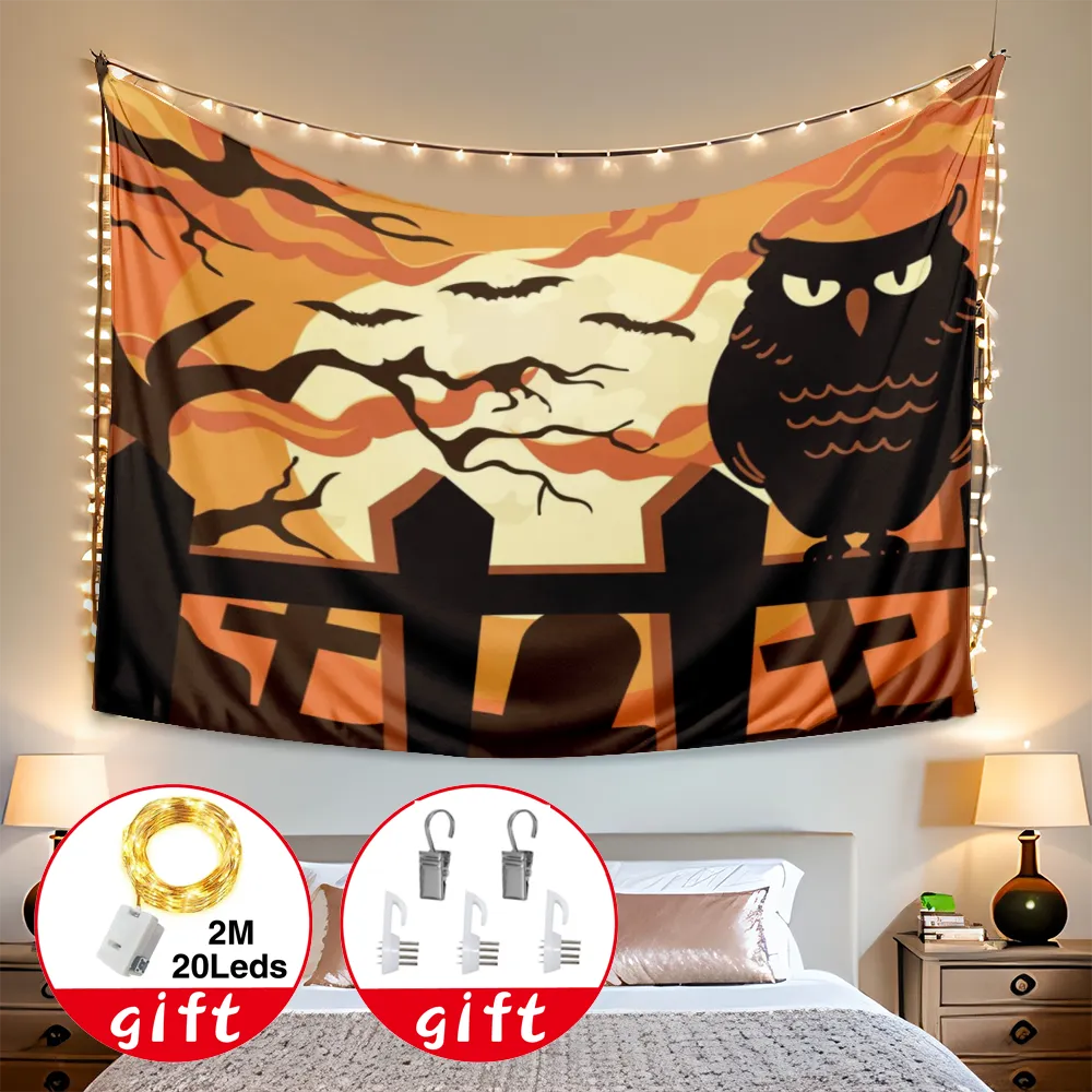 Halloween Tapestry, Halloween Wall Hanging for Bedroom Aesthetic Wall Hanging,#327